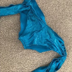 Blue side tie bottoms!